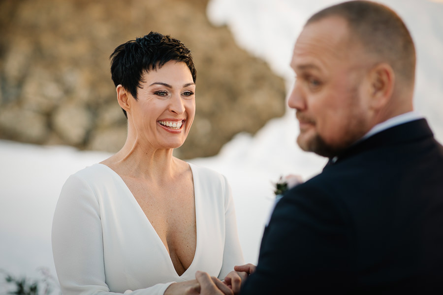 Dolomites Winter Wedding