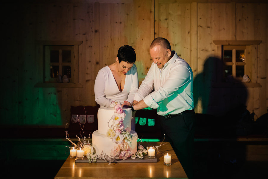 Corvara Colfosco Alta Badia Dolomites Winter Wedding